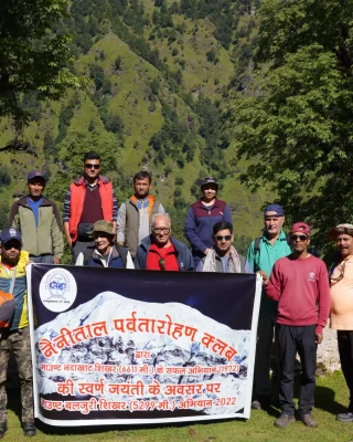 Expedition to Mount Baljuri in 2022 celebrating the the golden jubilee of twin ascent of Mount Nandakhat and Mount Baljuri in 1972 by Club members