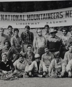 International Mountaineers Meet 1973. NTMC was represented by Mr. Anup Sah-min