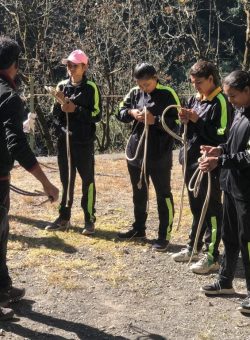 Rock Climbing Training Area