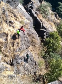 Rock climbing 1