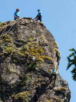 Rock climbing